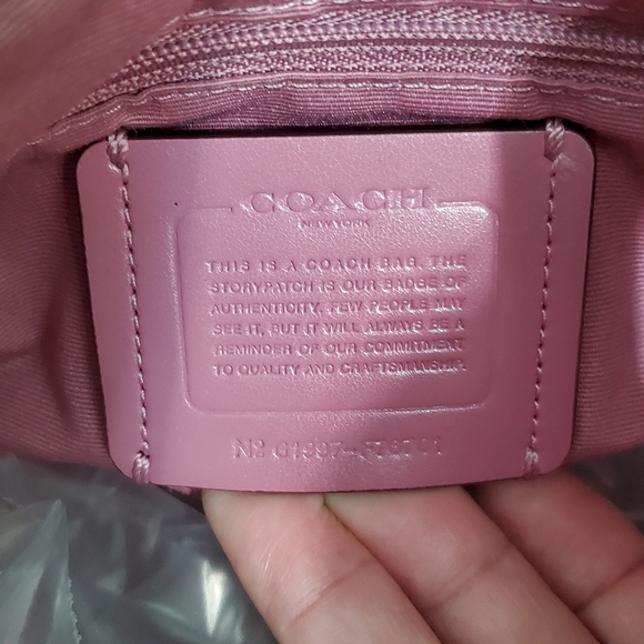 Coach Jes Tote F76701 Pink Rose - Picture 7 of 7